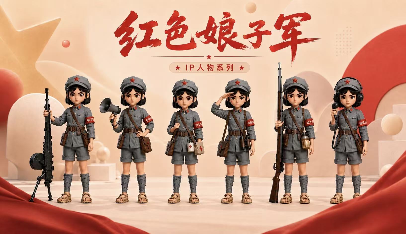 红色娘子军系列